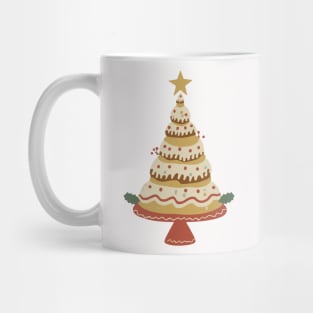 Christmas tree cake Mug